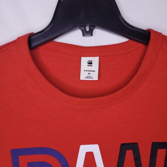 G Star Raw Shirt Mens XL Red - Picture 2 of 13